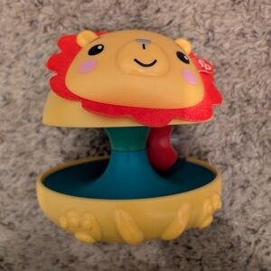 Fisher Price Bat and Wobble Lion Infant Toy